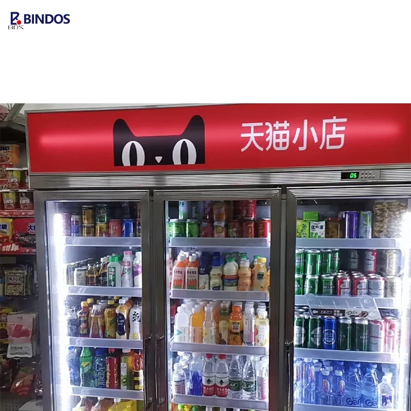 التجاري 2 باب المشروبات برودة الثلاجة باب زجاجي الثلاجة مروحة تبريد مشروبات غازية عرض المشروبات برودة