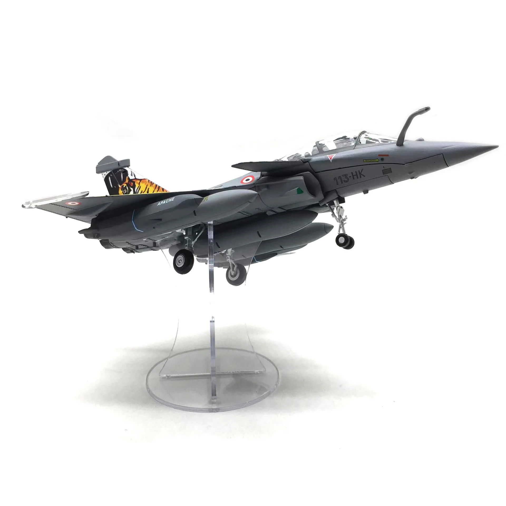 Diecast 1:72 Scale French Rafale B Fighter Simulation Metal Alloy Aircraft Model Collection Decoration Gift Camo Ver