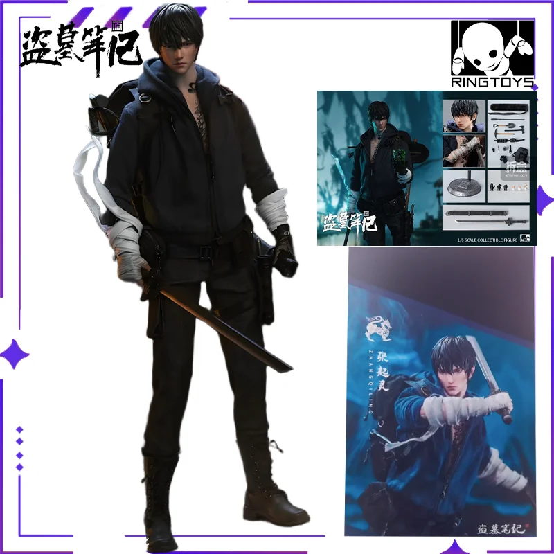 RINGTOYS Originele 1/6 Grave Robbing Notes Zhang Qiling beweegbare pop 12 inch afgewerkt model beweegbaar gewrichtsmodelcollectieornament