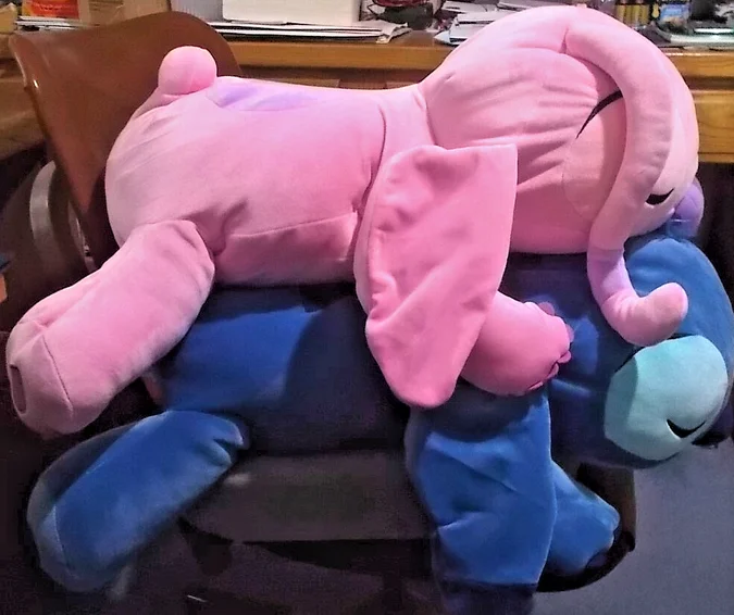 

Disney Lilo & Stitch - Angel Stitch Cuddleez подушка для сна плюшевая большая мягкая игрушка