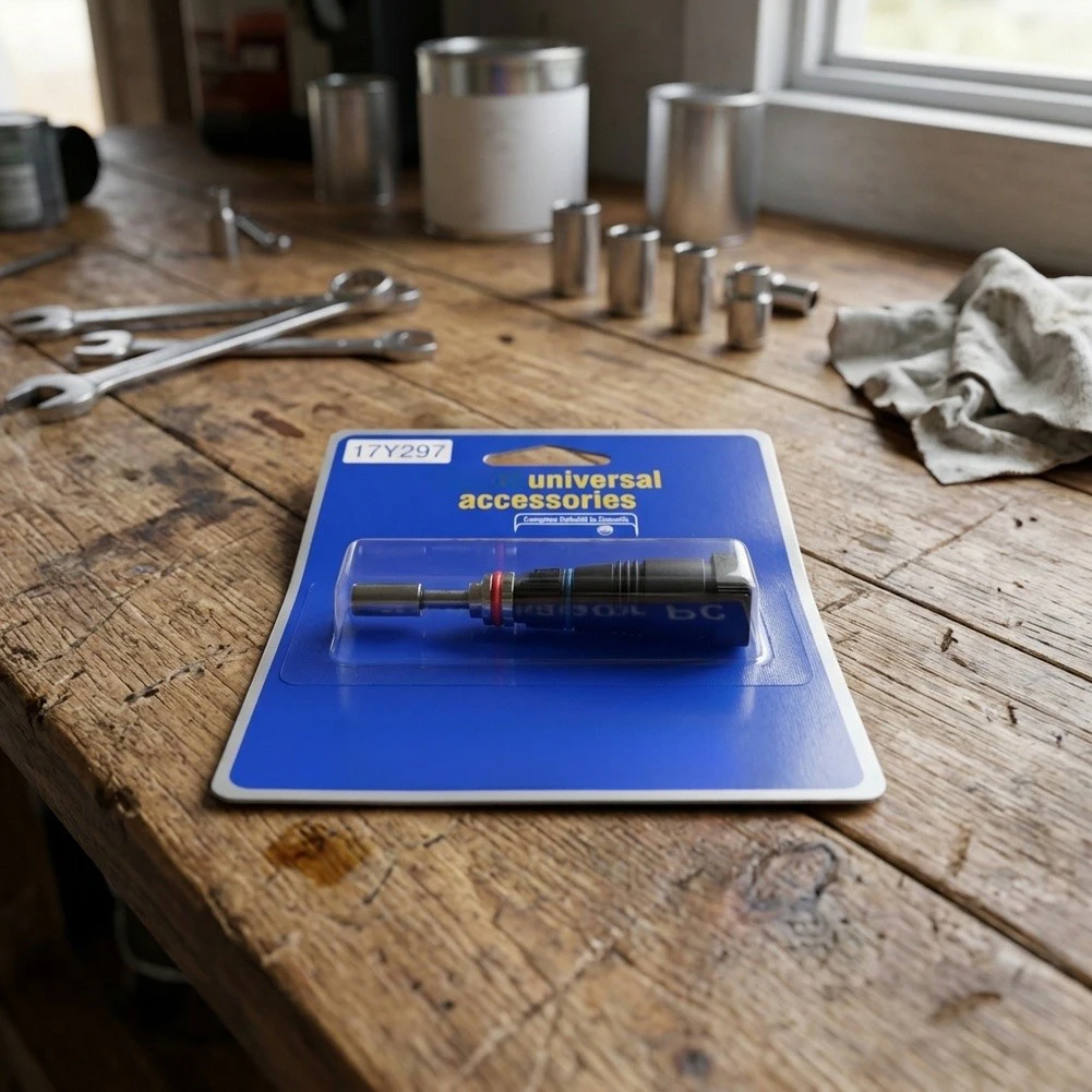 Black Stainless Steel Socket Kit for Airless Spray Repair - 20x10x5cm Dimensions Compatible with Multiple Brands