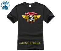 Peralta Bones skateboard Men O Neck Short Sleeve Tshirts Classical Teenage Tee Shirt Design Men Cotton  Shirt