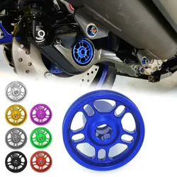 Motorcycle For Yamaha Xmax 250 300 400 2017-2021 2022 2023 2024 CNC Aluminum Rear Wheel Axle Screw Nut Cover Plug Accessories