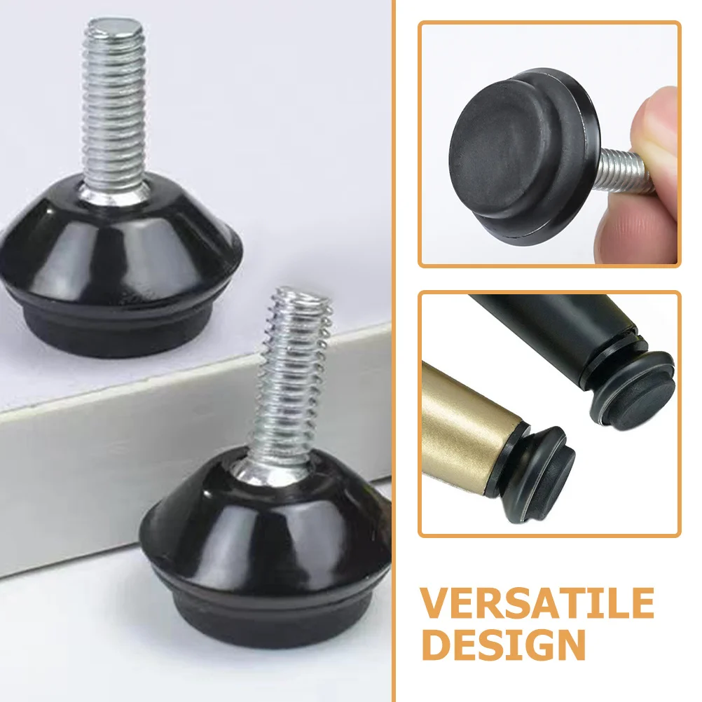 

10Pcs Furniture Feet Durable Replacement Metal Rubber Sofa Chair Table Legs Floor Protectors Chair Foot Floor Protector