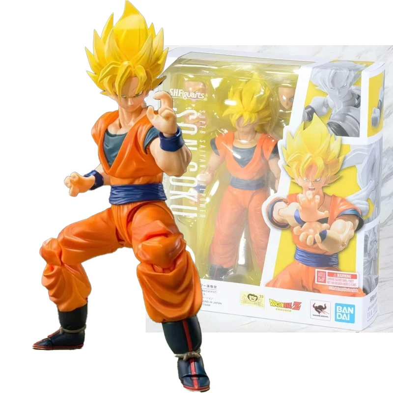 

Genuine BANDAI SHF DRAGON BALL Z Full Power SON GOKU Action Anime Figure Model In stock New and unopened Festival Gift Boxed Toy