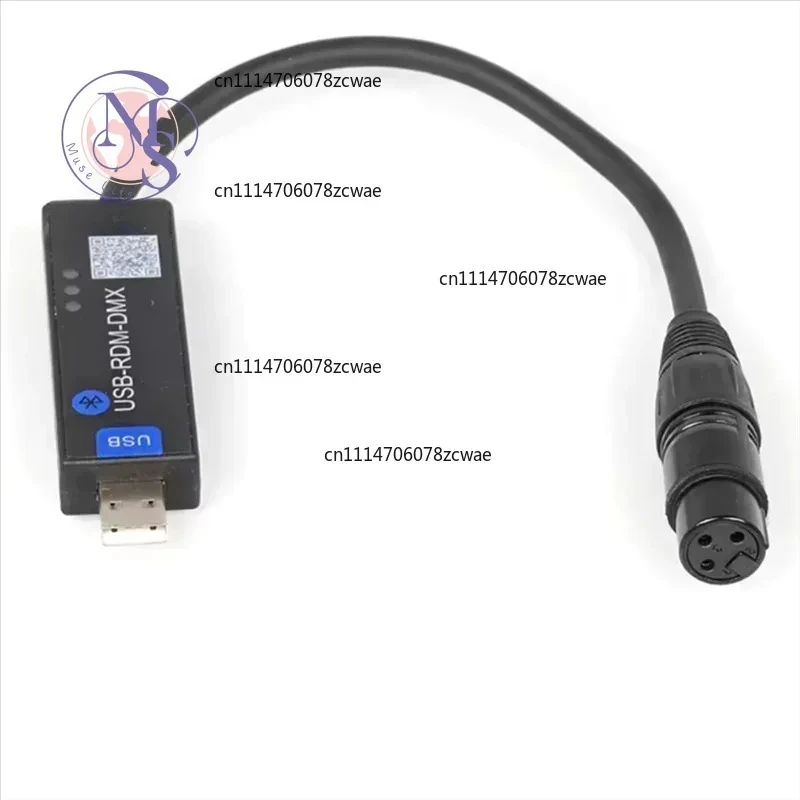 ZOCI-FOR USB-RMD-DMX Mobile App DMX Dialer Stage Light Wireless Bluetooth DMX512 Controller Only Supports Android Devices