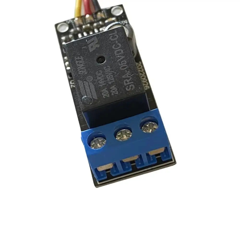 RC Model PWM Relay Switch Receiver Controlled Electronic Switch for Airplane Car Model 4.8-8.4VDC Max 20A 900-2100us PWM Signal