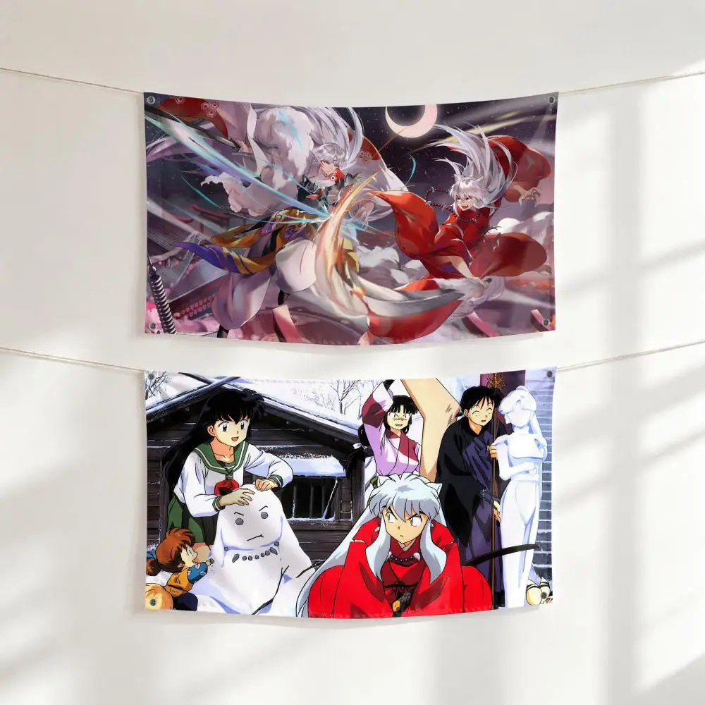Classic Anime I-Inuyasha				 Flags Outdoor Garden Flag Banner Decorative Yard for Home Patio Lawn Seasonal Holiday Party