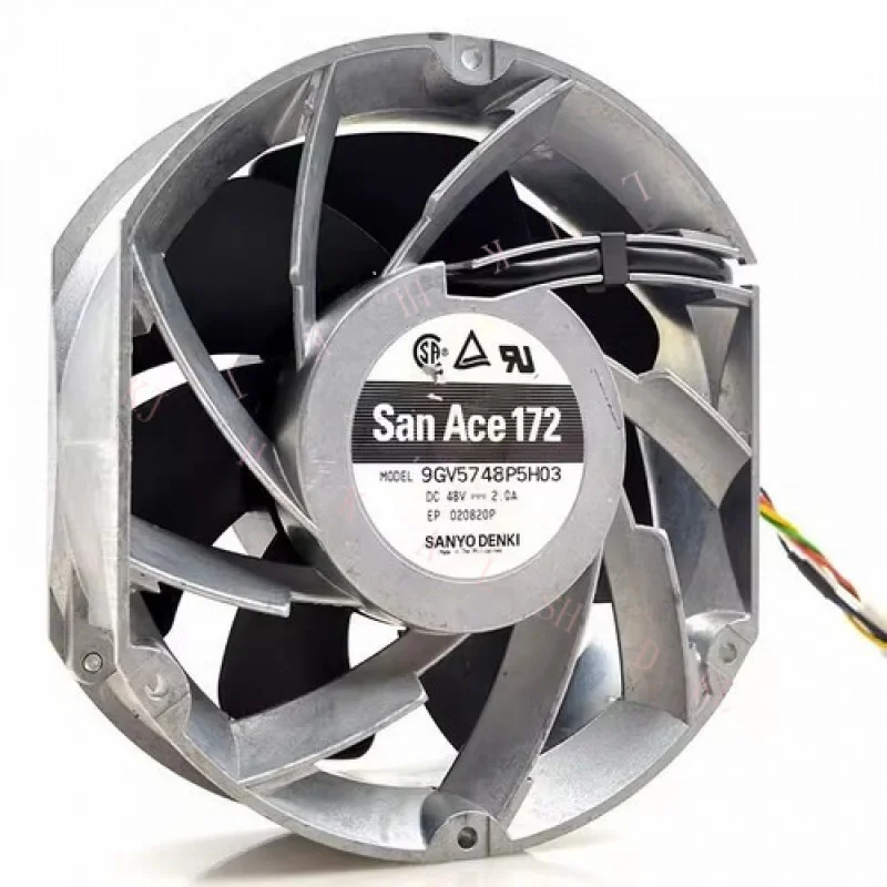 

N ДЛЯ Sanyo 9GV5748P5H03 Вентилятор охлаждения с высоким потоком воздуха 17251 DC48V 2.0A 17 СМ МОДЕЛЬ