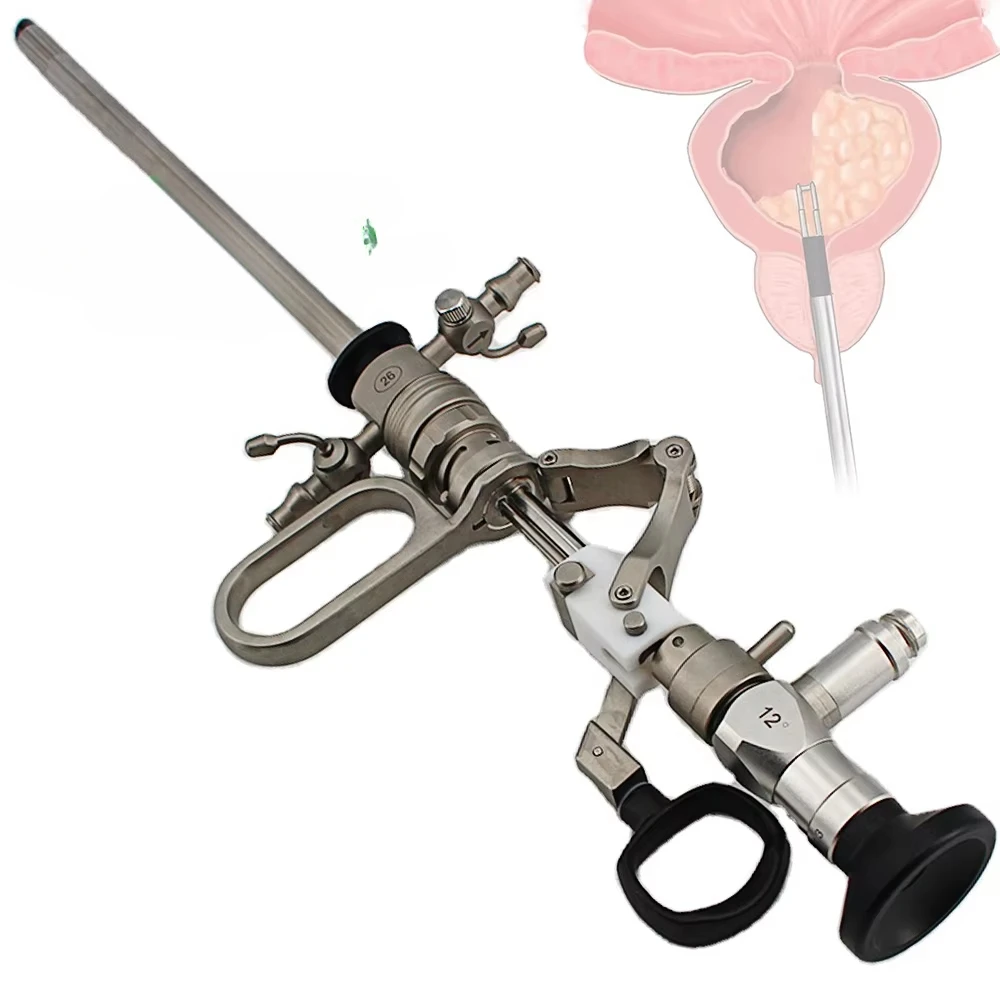 Endoscopic Surgical Prostate Tissue Removal Click Style  Compatible Bipolar TURP Resectoscope Urology Set