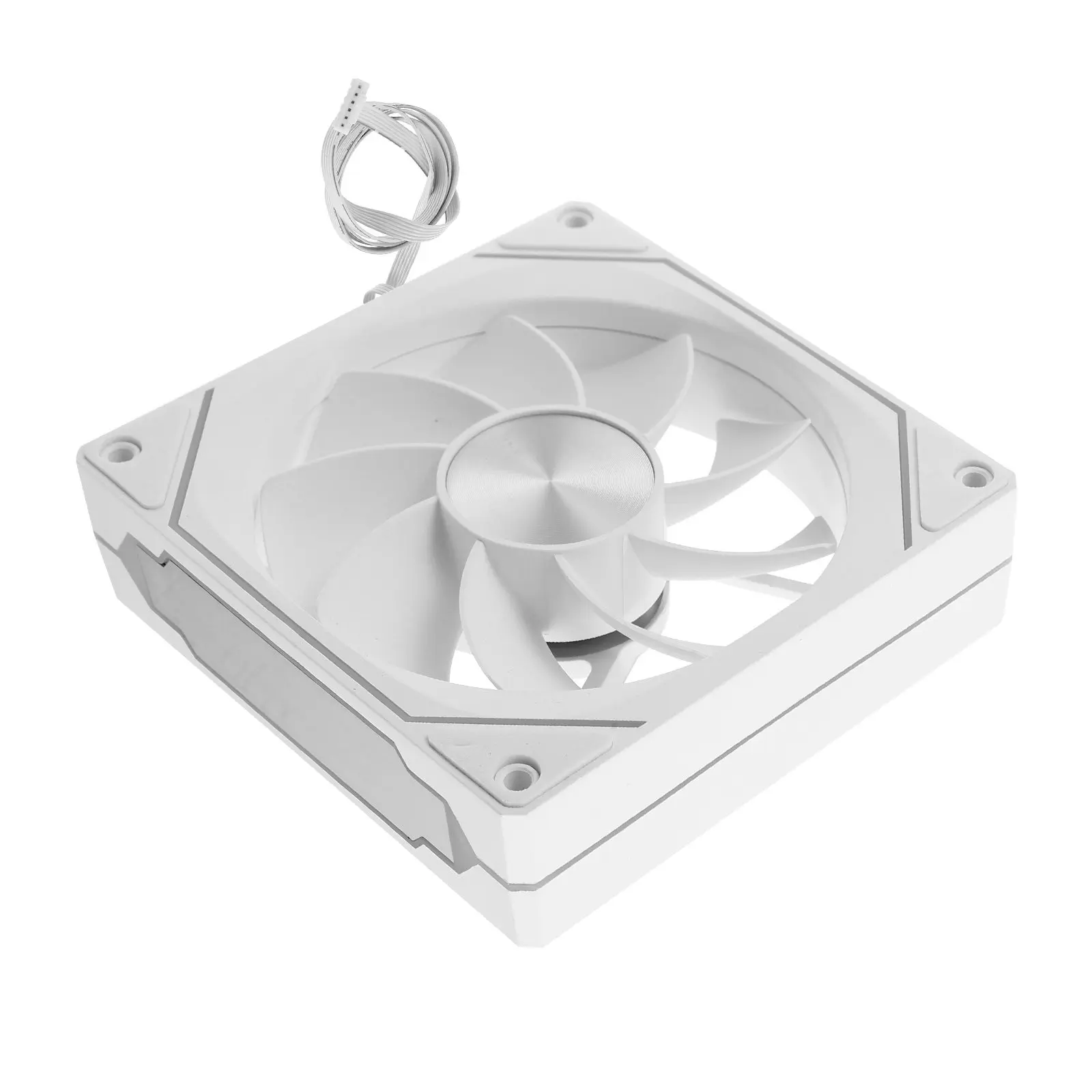 

Бесшумный вентилятор для корпуса ПК, RGB-вентилятор охлаждения, 800-1600 об/мин, тихая работа, улучшенное рассеивание тепла для игровых настольных ПК и офисных систем