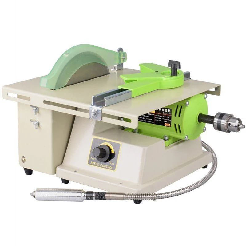 

220V Multifunction Electrical Saw miniature cutting machine Table Saw Wood Jade Grinding Engraving Cutting machine Polisher