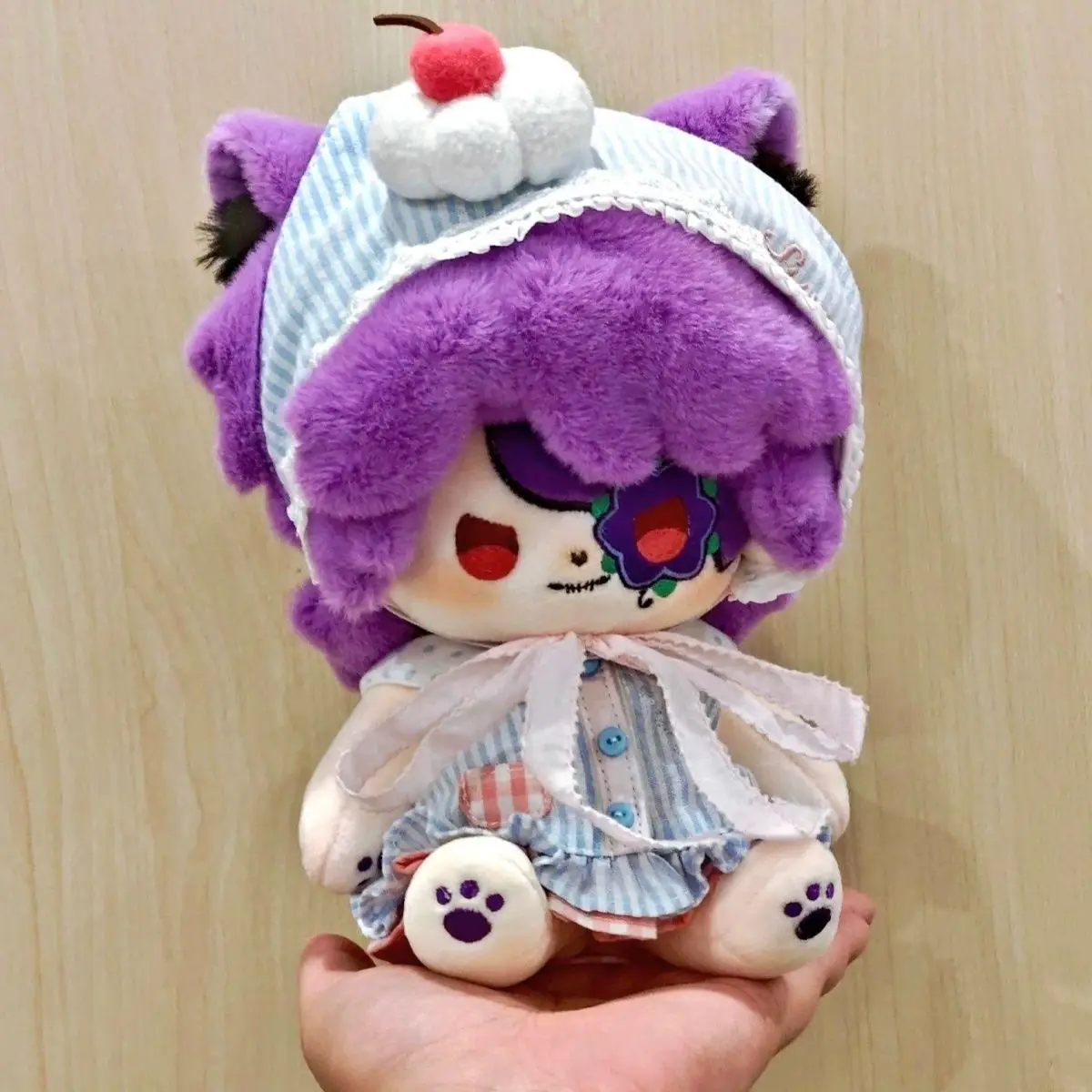20cm Game Identity Ⅴ Norton Campbell Plush Doll Cotton Body Figures Anime Role Dress Up Plushie Toys Cartoon Pillow Xmas Gift