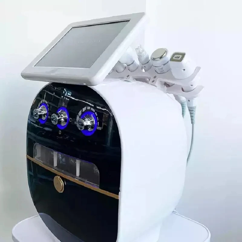 NEW Beauty Salon H2O2 Hydro Aaqua Peel Microdermabrasion Microcurrent Facial Lifting Hydra Dermabrasion Machine For Skin Peeling