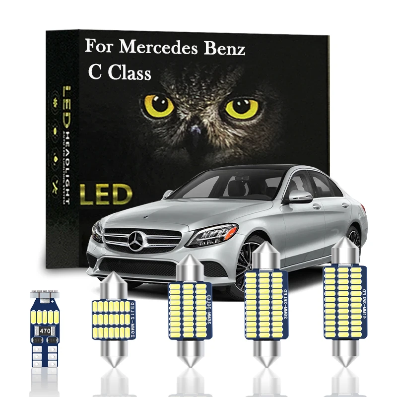

Canbus For Mercedes Benz C Class W202 S202 W203 S203 CL203 S204 W204 C204 W205 S205 C205 Accessories Interior Lights LED