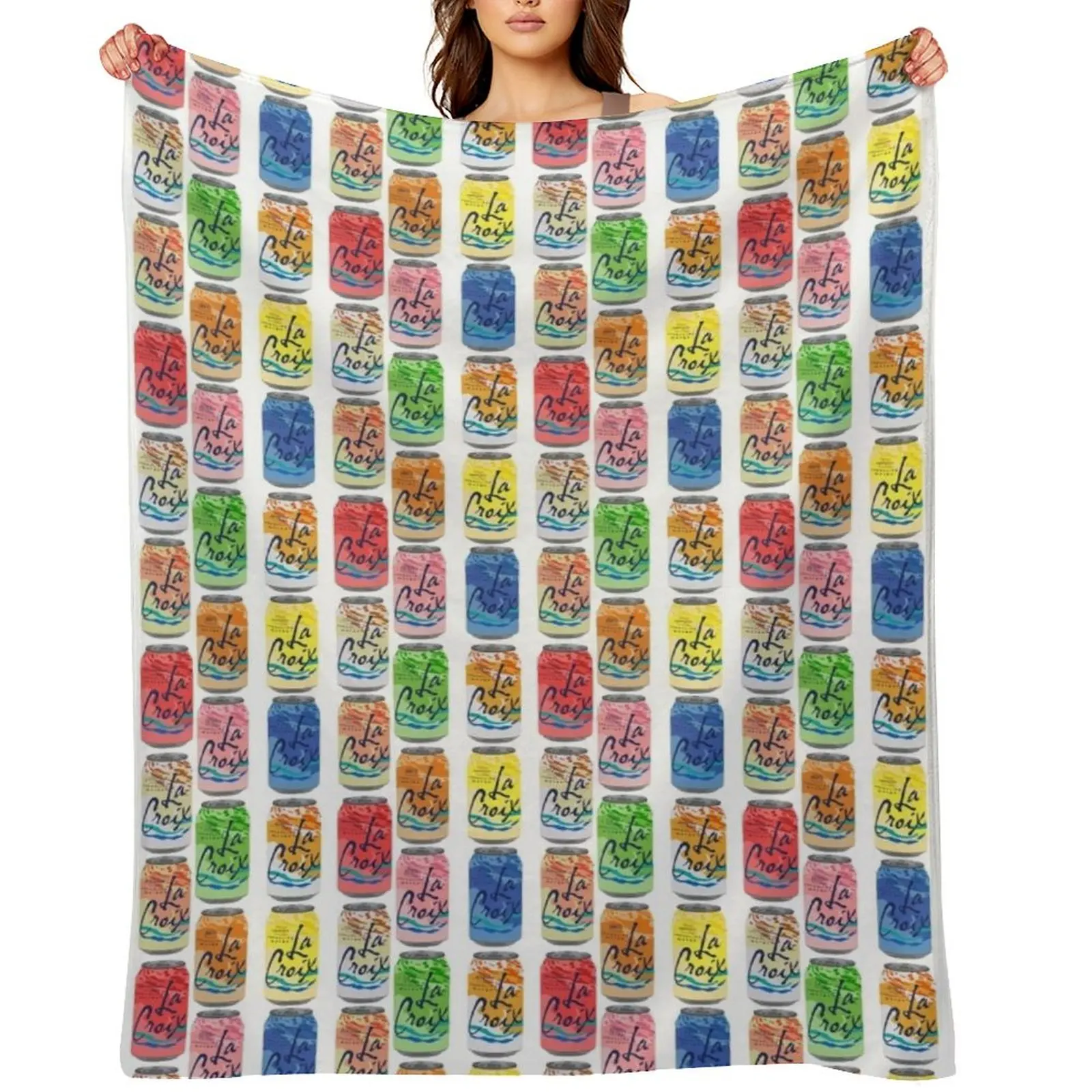 

La Croix Throw Blanket Hairy Quilt Moving Beautifuls Blankets