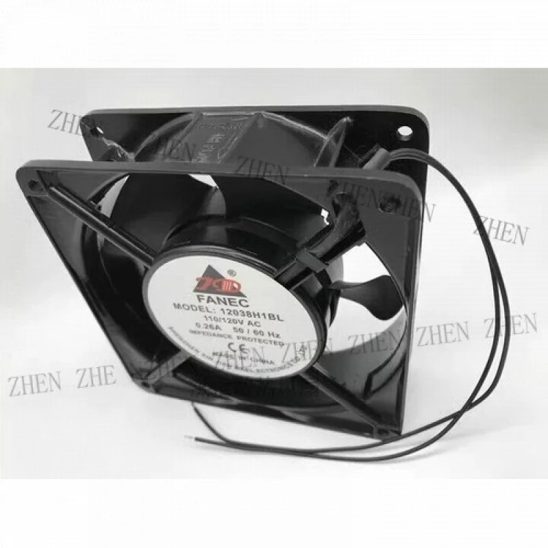 

Y для JD 12038H1BL AC110V/120VAC 0,26A 12CM охлаждающий вентилятор переменного тока с алюминиевой рамой