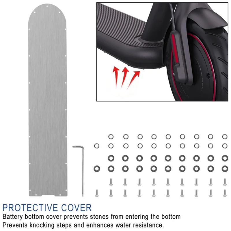 

CGDS-Нижняя крышка аккумуляторного отсека для Xiaomi 4Pro Pro4, крышка корпуса, замена нижней защитной пластины аккумулятора электрического скутера