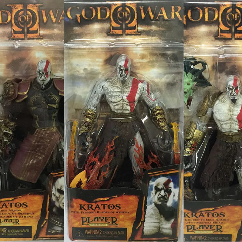 Neca Figure God Of War Ghost Of Sparta Kratos In Ares Armor W Blades Action Figure Model Articulated Movable Doll Toy Boy Gift