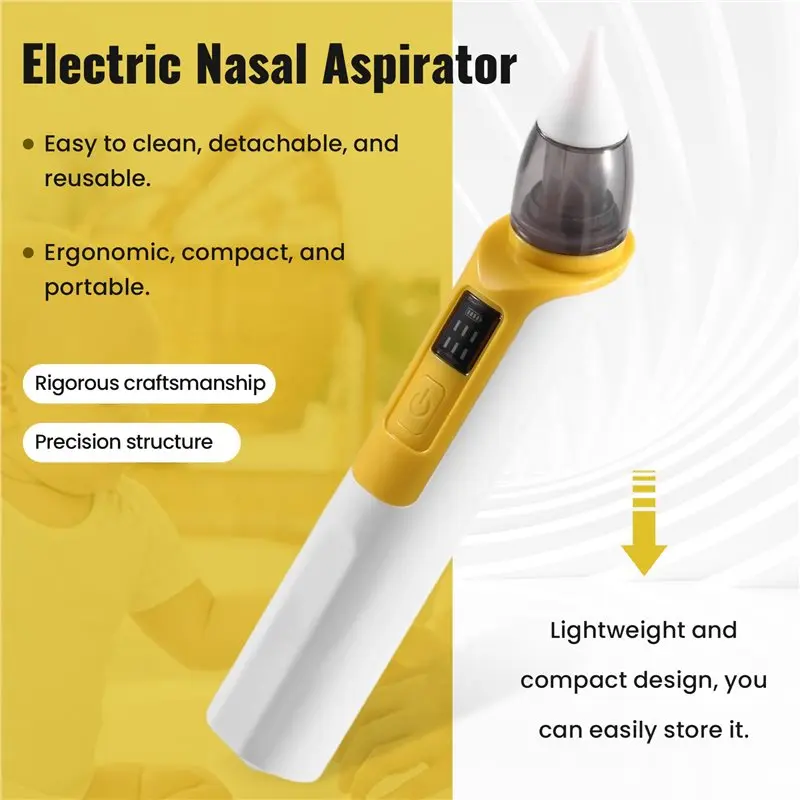 A30F-الشافطة الأنفية تمتص لحديثي الولادة نسخة الشحن الكهربائية أداة شفط لإزالة المخاط منع الاحتقان #3