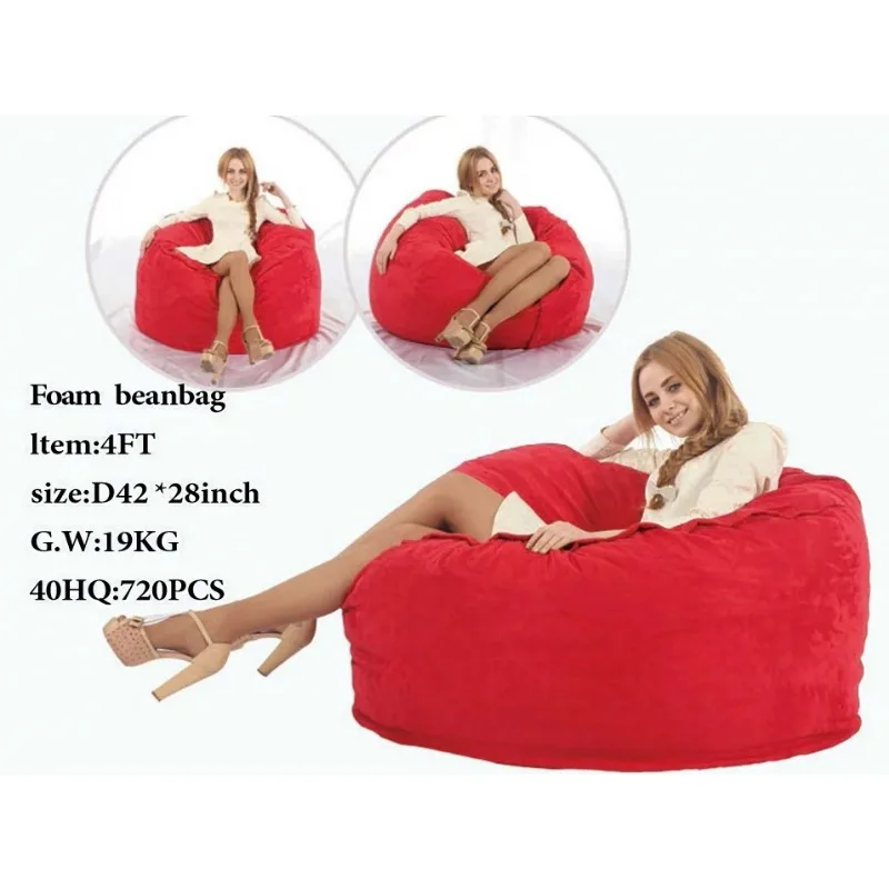 Bean Bag for Adults and Kids Chair,   Chair Cover Teens  Lounger Sack,Lazy Chairs Couch Sofa