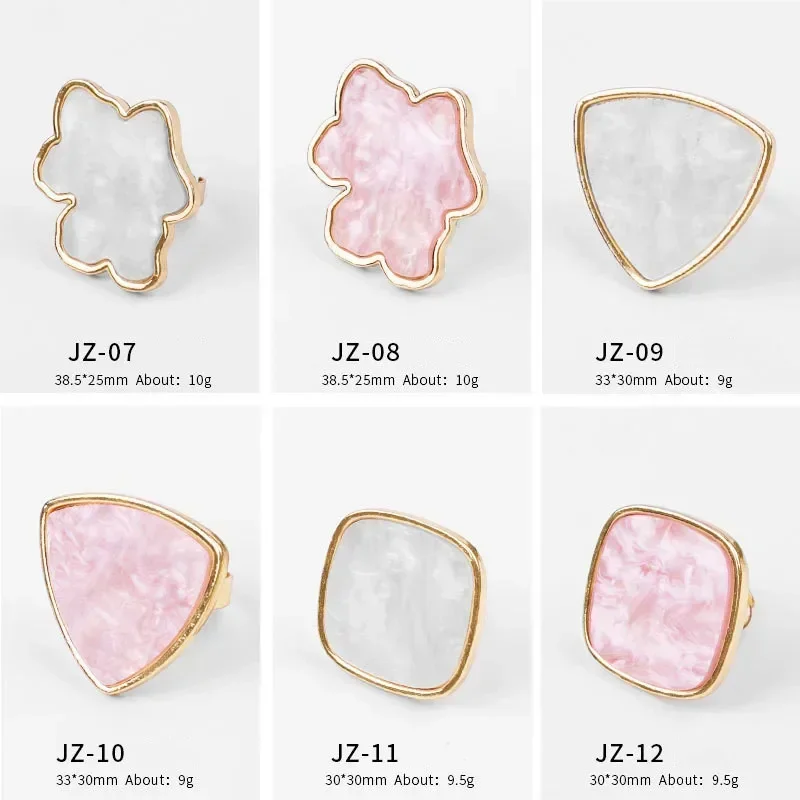 1Pc nouvelle résine pierre Nail Art Palette bague faux ongles conseils dessin couleur mélange affichage bricolage manucure vernis Gel outil