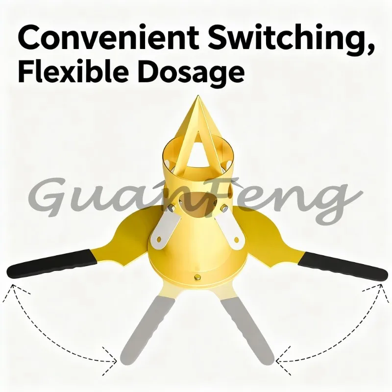 Manual Bulk Bag Discharger, Ton Bag Unpacking Tool for Plastic Pellets, Artificial Powder and Grain Feeding Work