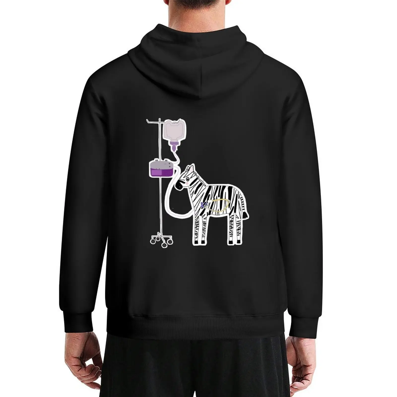 

Corflo Tubie EDS zebra Hoodie men's coat autumn mens clothes japanese style hoodie oversize