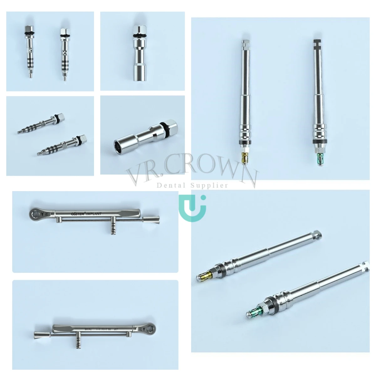 Surgical Drill Kit Tools Taper Drill Accessories Osstem Implant Essential Drills with Low Drill Temperature