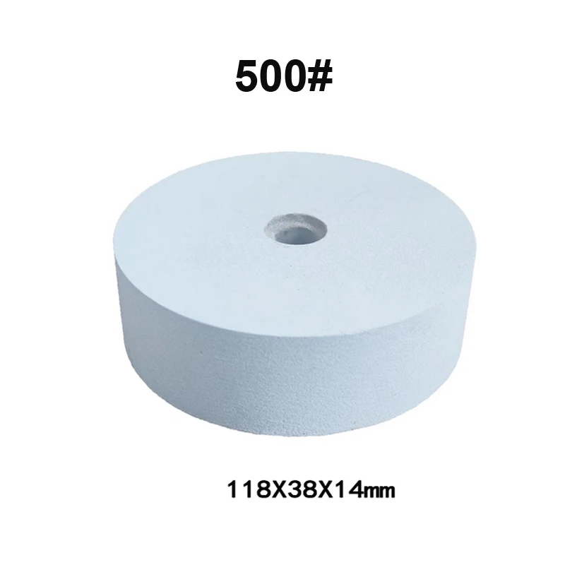 220/500 Grit Grinding Wheel Φ118*Φ14*38 Whetstone for 5 Inch Water-Cooled Sharpener