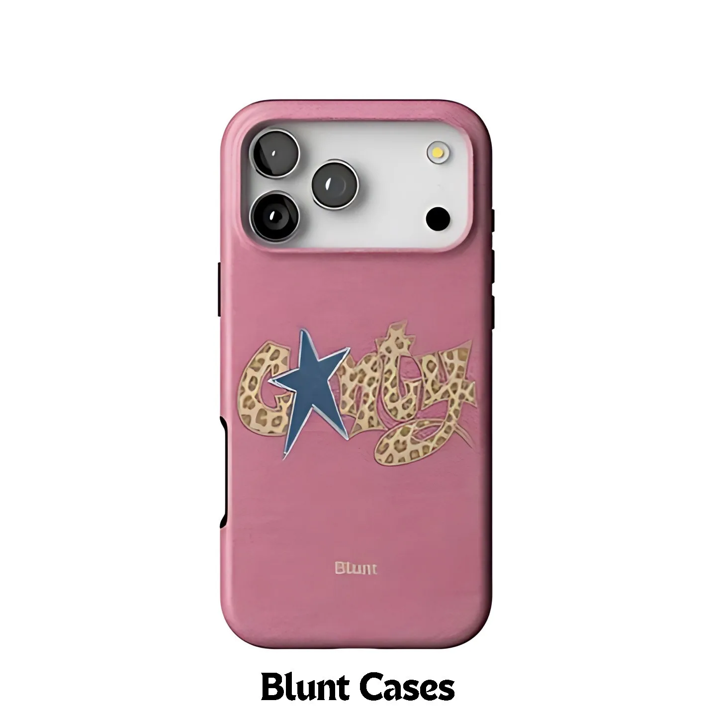 Retro Star Letter Blunt Phone Case for Samsung Galaxy S20 S23 S24 S25 S26 FE Plus Edge 5G Luxury Double-layer Back Cover