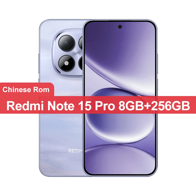 中国版 Xiaomi Redmi Note 15 Pro 256GB/512GB Dimensity 7400-Ultra