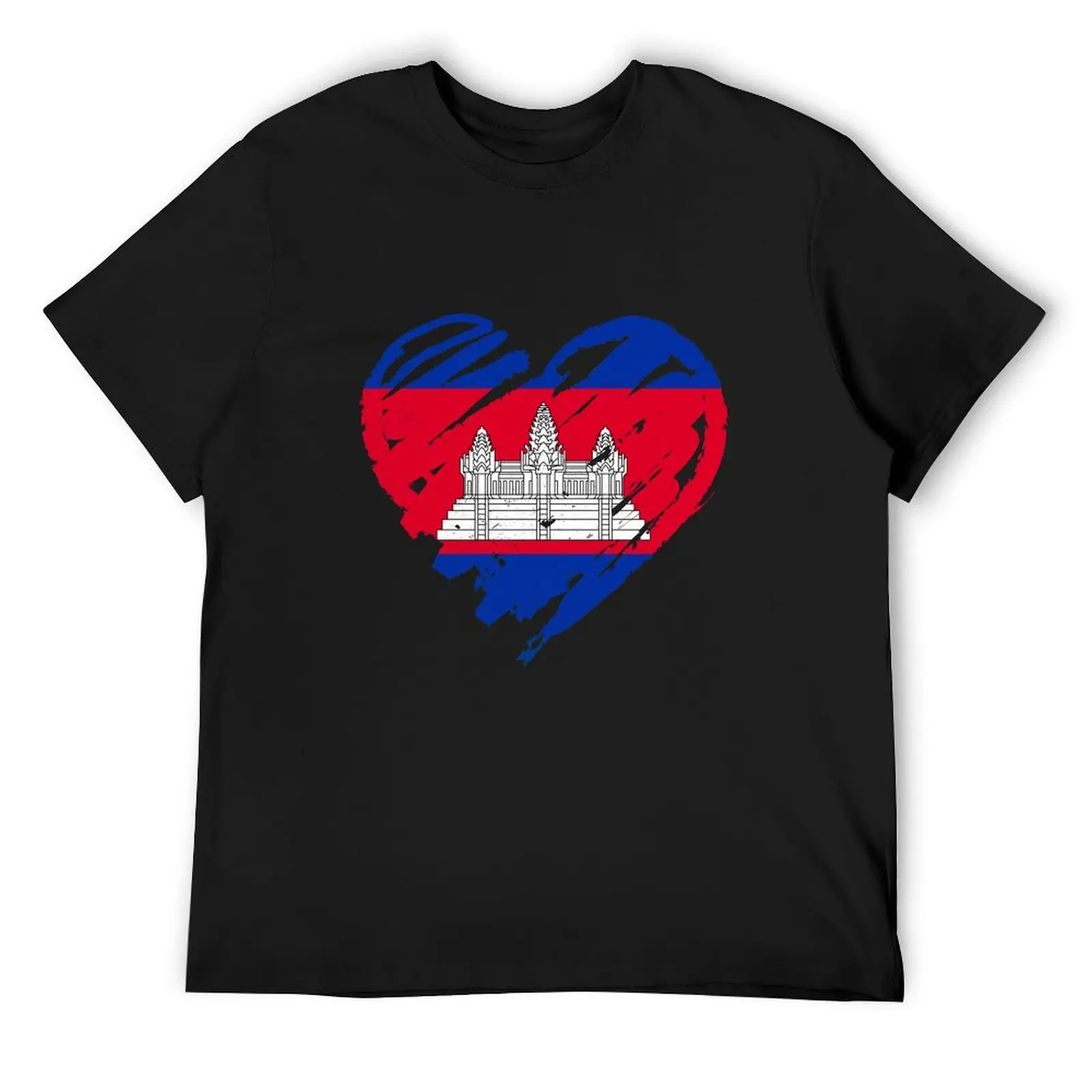 

I Love Cambodia -  T-Shirt funny meme t-shirts vintage clothes custom t shirt mens clothing