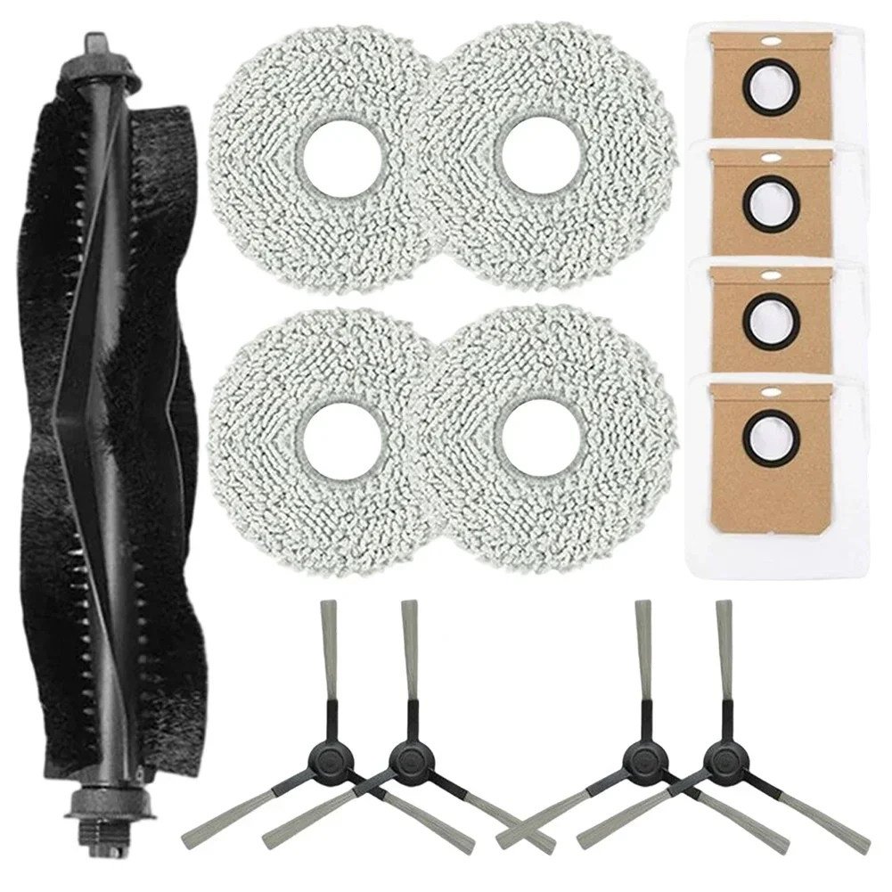 

1set Main Side Brushes Mop Cloths Dust Bags For Karcher RCV 5 Plus Smart Sweeping Mopping Robot Vacuum Cleaner Accessories