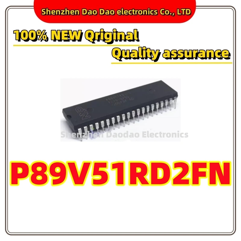 P89V51RD2FN DIP-40 Microcontroller IC chip new original