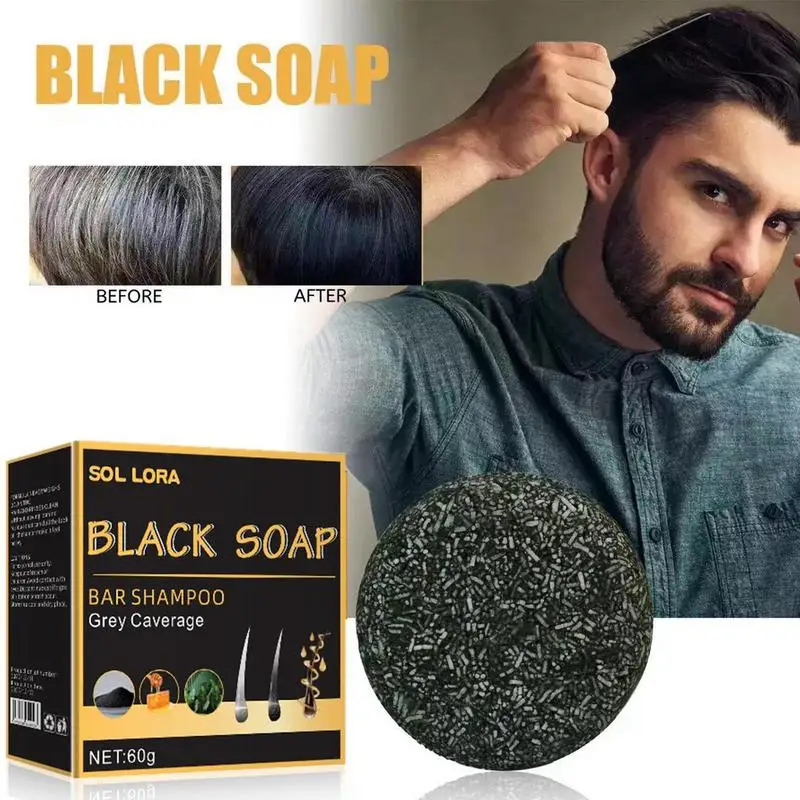 Hair Shampoo Soap Polygonum Multiflorum Shampoo Soaps Cover Gray Hair Shampoo Soap To Dye Canas Black Shampoo Bar Soap