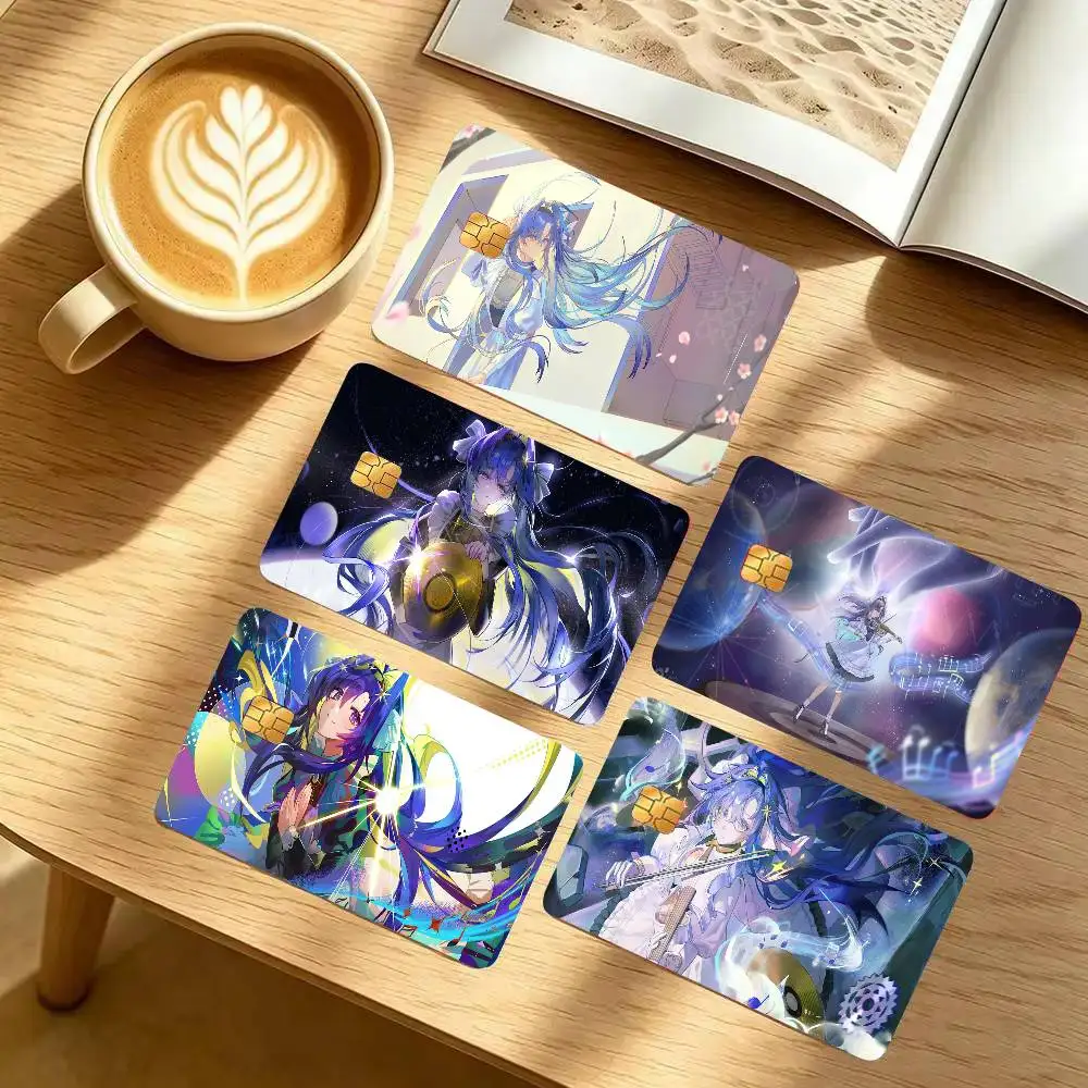Voyager Animated Game R-Reverse 1999 Card Sticker Cartoon Art Credit Card Skin Anti Scratch Bank Debit Card Decal