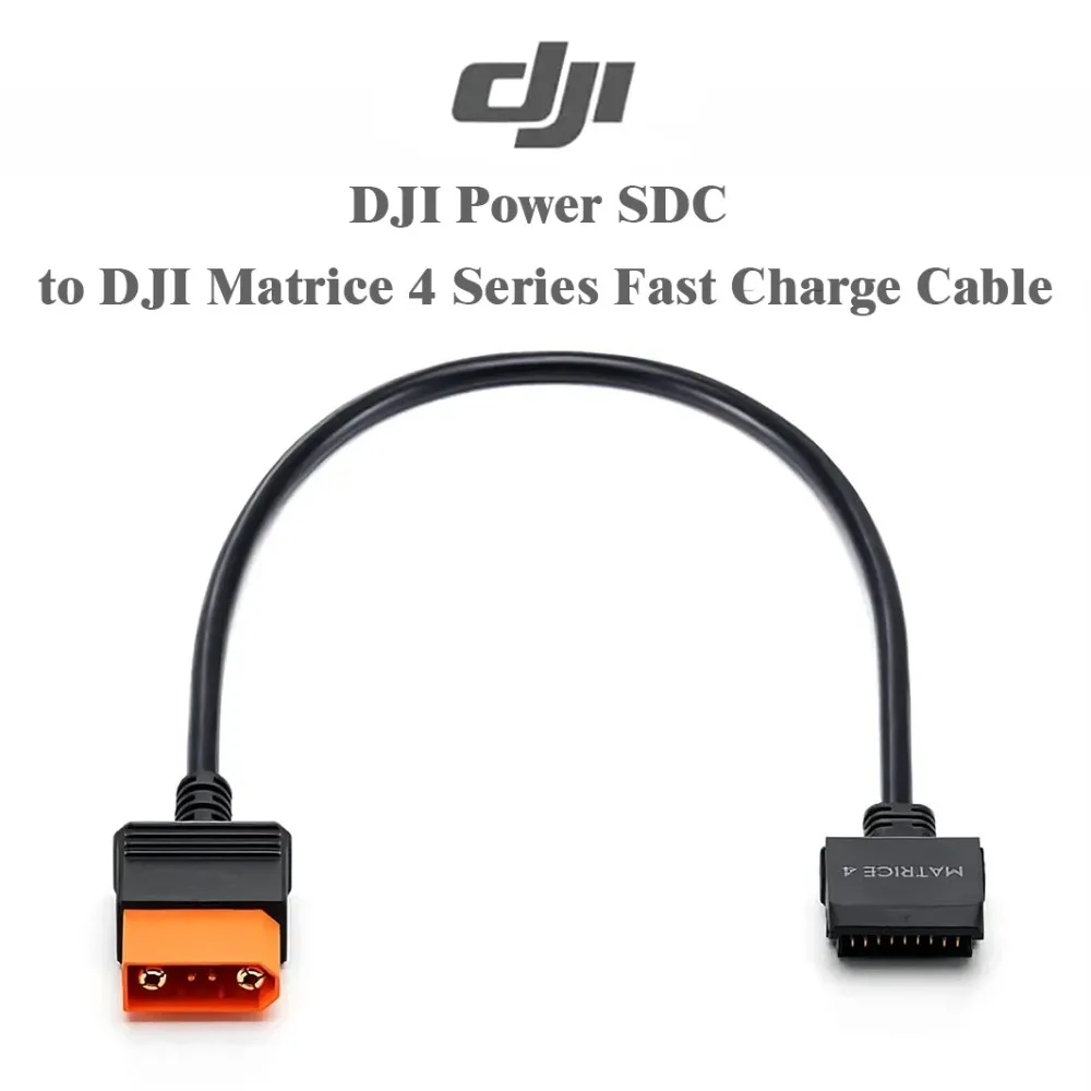 

DJI Power SDC to Matrice 4 Fast Charge Cable – 200W, 48min 0-100%, for 4T/4E Used