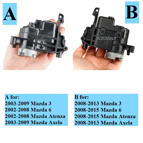 Imagen 2 del producto Para Mazda 3 6 Axela Atenza piezas de coche espejo retrovisor lateral eléctrico actuador plegable conjunto de engranaje de Motor 30T 48T Metal de plástico