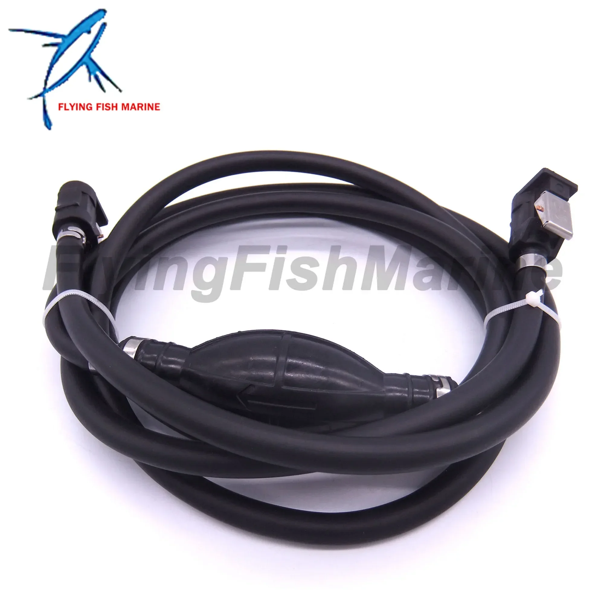 

Топливный шланг с соединителем и насосом-помпой ( Primer Assy) для лодочных моторов Yamaha 6Y2-24306-56, 55, 6YK-24306-61, 60, 62, 63, 64, 5/16'' 9