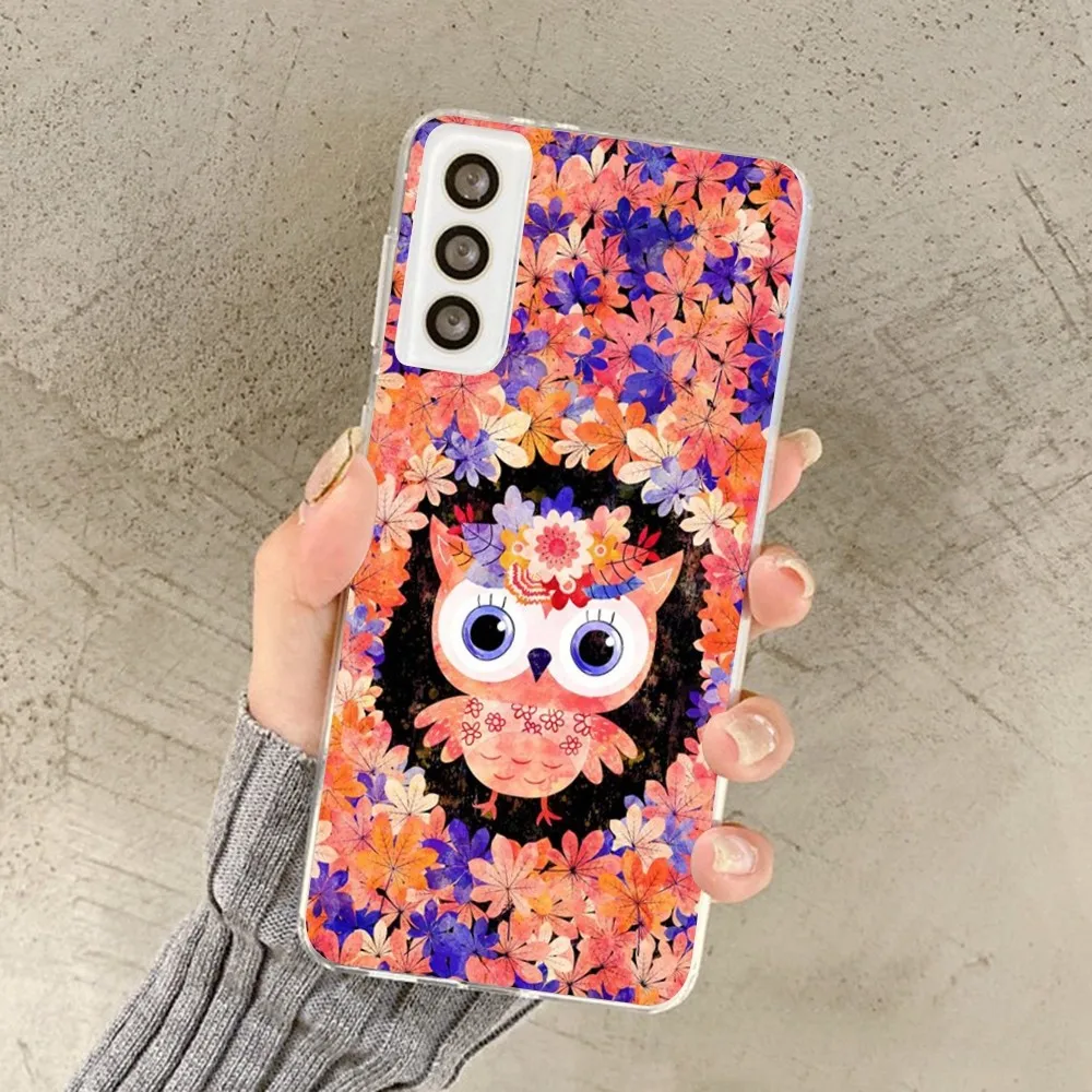 Owl Bird Cute Phone Case For Samsung S21 A10 For Redmi Note 7 9 For Huawei P30Pro Honor 8X 10i Cover