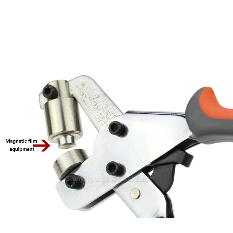 10.5mm Manual Buckling Pliers Install Hole Button Pliers Portable Steel Hole Stainless Steel Handheld Hole Puncher