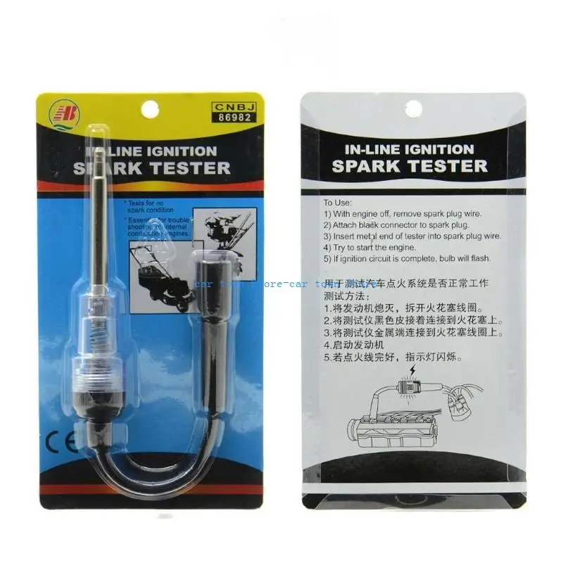 

RXJE Auto for Spark Plug Tester Ignition Circuit Detector Ignition System Test Tool Coil-on Plug Diagnostic Tes