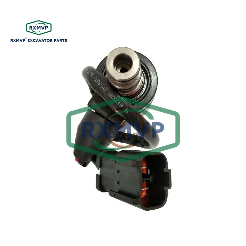 For Komatsu 201-60-65170 Solenoid Valve 203-60-62171 Coil 203-60-62161 48mm Dimeter 16mm 203-60-56560 Pc120-6 Pc60-7 RXMVP