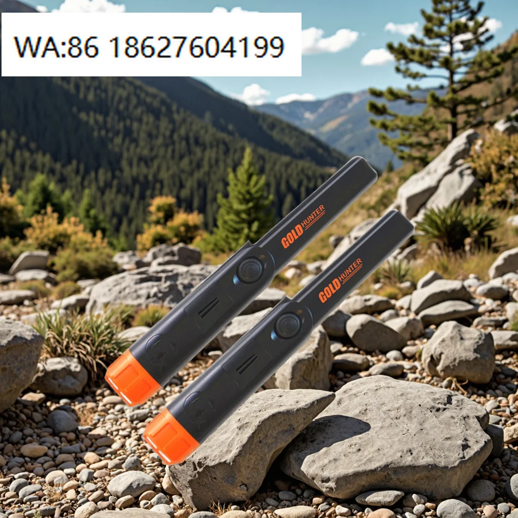 USB Rechargeable Pinpointer Detector Waterproof Handheld Industrial Gold Finder for Underground Hunting