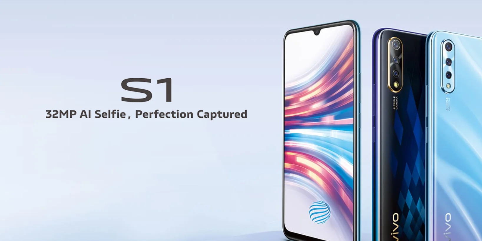 هاتف محمول Vivo S1 بقدرة 4500 مللي أمبير في الساعة 6 جيجابايت و128 جيجابايت وحدة معالجة مركزية أندرويد Helio P65 Super AMOLED مقاس 6.38 بوصة وكاميرا 16 ميجابكسل + 8 + 2 ميجابكسل وكاميرا 18 وات شحن 4 جيجا هاتف ذكي