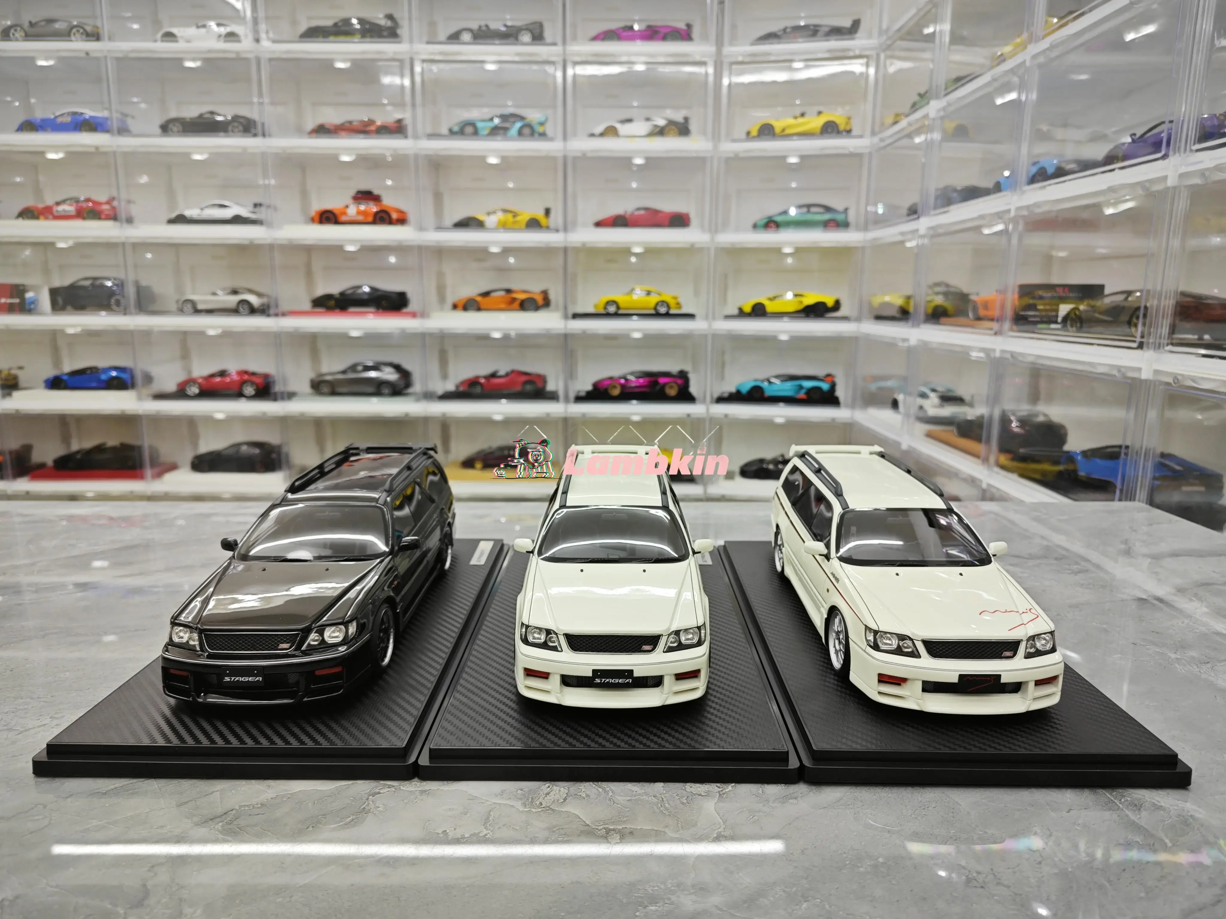 IG 1:18 For STAGEA 260RS business car simulation resin car model collection