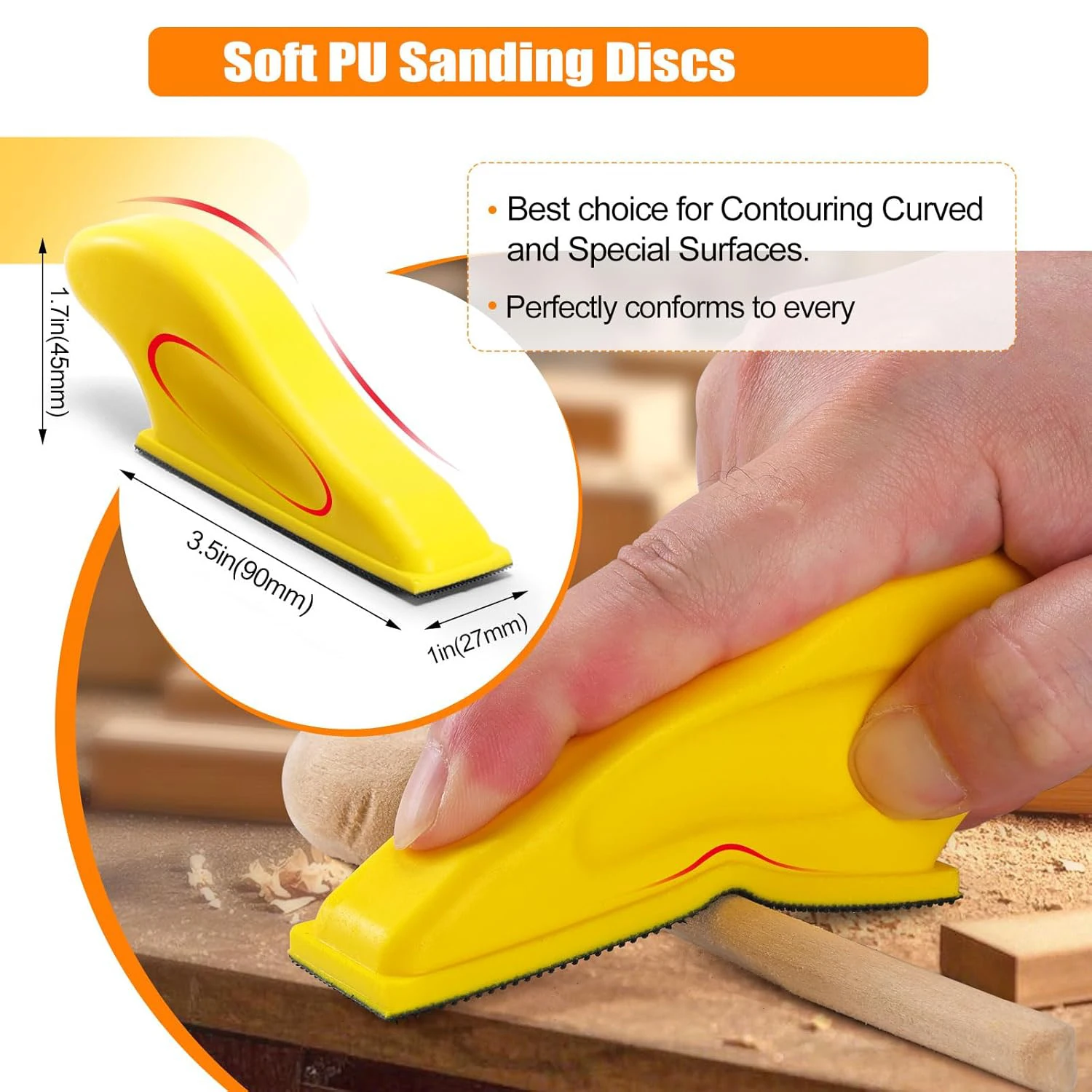 1/20/51 قطعة طقم مطحنة صغيرة 3.5X1 للمشروعات الصغيرة ، أداة تجليخ بمقبض رفيع مع ورق الصنفرة 80 120 240 400 600 حجم الحبوب