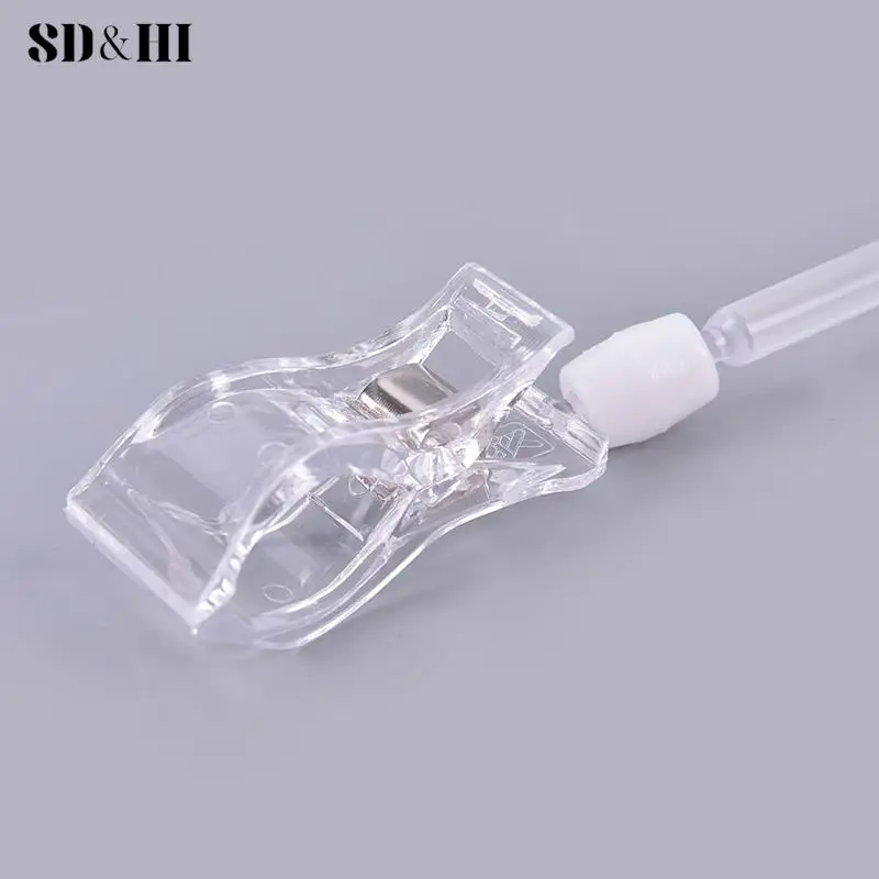 Plastic Shelf Clamp Price Label Tag  Advertising Clips Holders Sign Display
