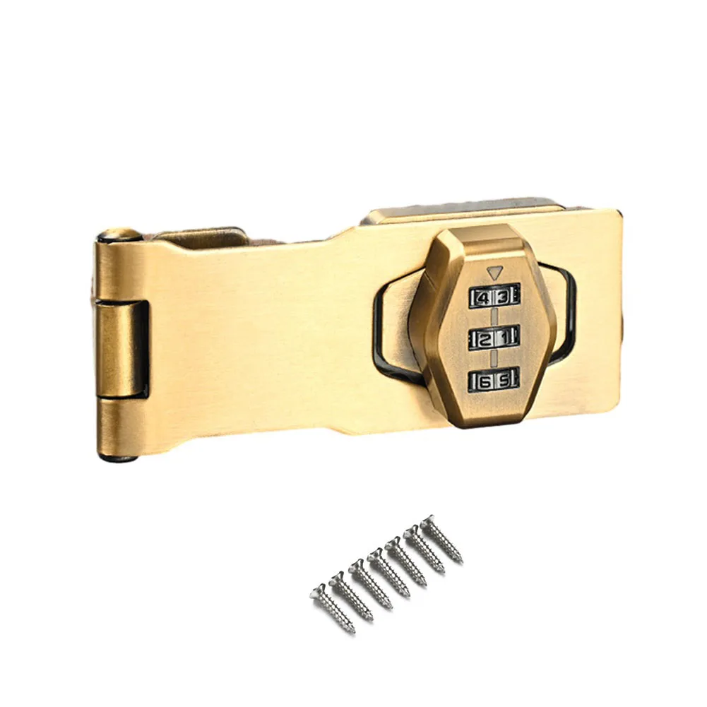 

Cabinet Door Lock Combination Lock 3inch 4inch Convenient To Use Zinc Alloy Material Closet Doors New Easy Password Change
